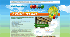 Desktop Screenshot of parqueinfantilmultiaventura.com